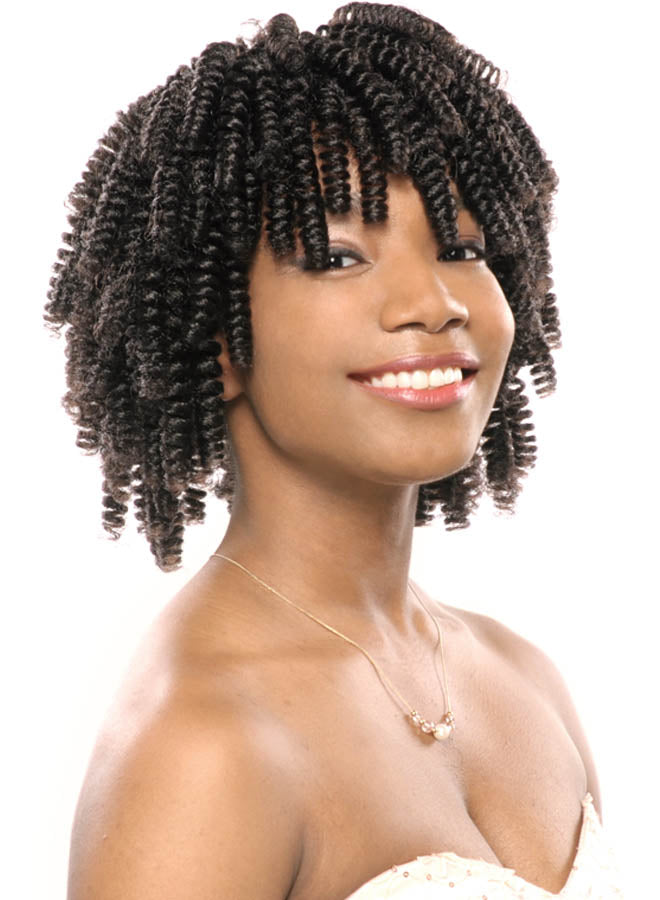 Curly Q Nubian 20" Crochet Braid