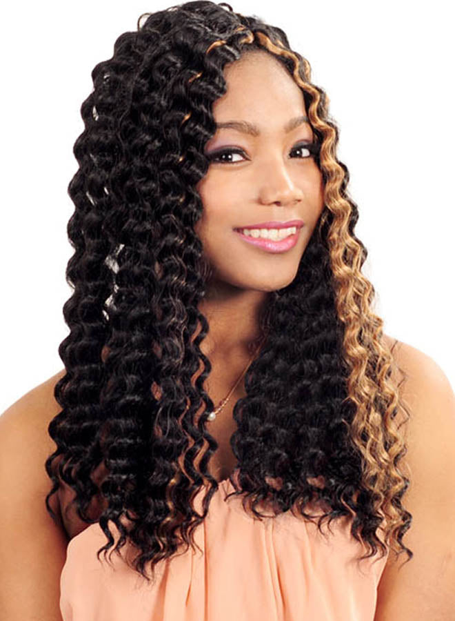 Pick N Drop Deep Wave Crochet Braid