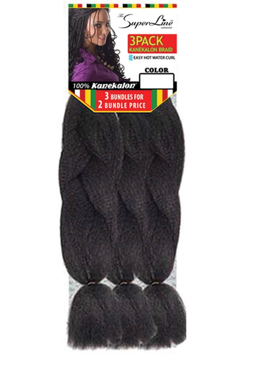 3PACK KANEKALON BRAID