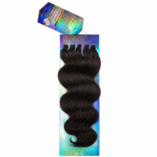 100% Human Hair Feather Crochet Body Wave 18"