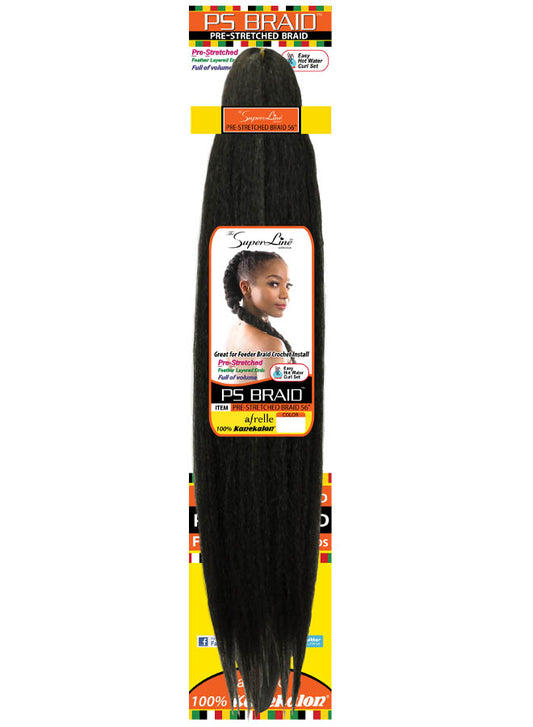 100% KANEKALON PRE-STRETCHED BRAID 56"